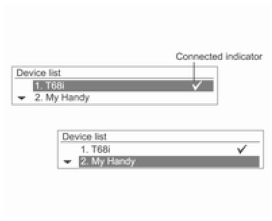 Bluetooth cihazlarının bağlanması/ silinmesi/ayrılması