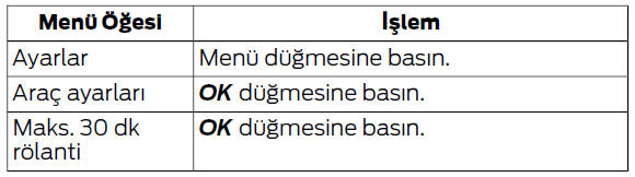 Motorun Çalıştırılması ve Durdurulması