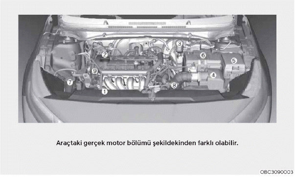 Motor bölümü