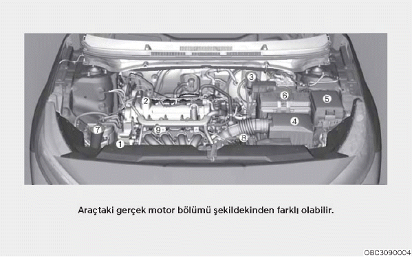 Motor bölümü