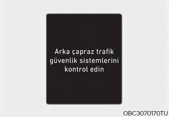 Arka Çapraz Trafik Çarpışma Önleme Yardımı (RCCA)