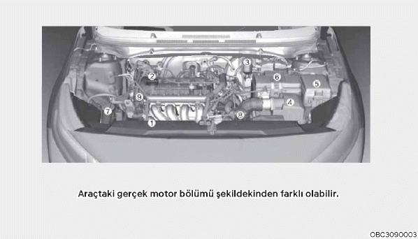 Motor bölümü